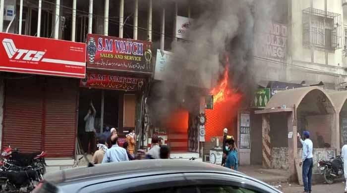 Karachi Fire