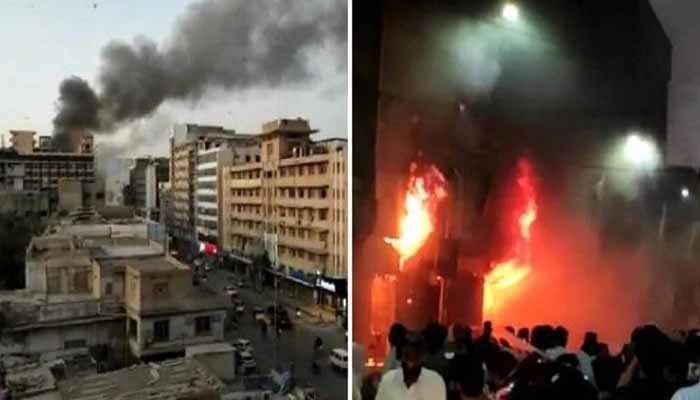 Karachi Markets Fire