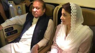 Nawaz Sharif and Maryam Nawaz