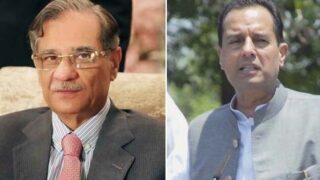 Saqib Nisar and Capt. (R) Safdar