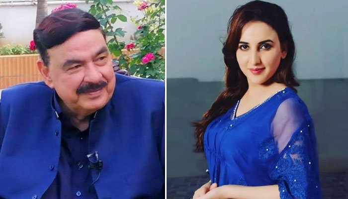 Sheikh Rashid and Hareem Shah