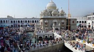 Sikh Visitors on Guru Nanak Anniversary