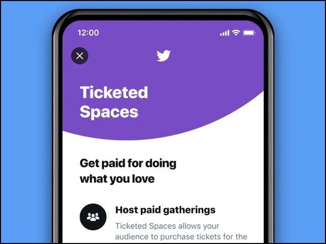 Twitter Ticketed Spaces