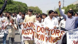 Young Doctors Protest