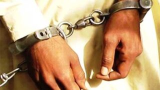 Arrested