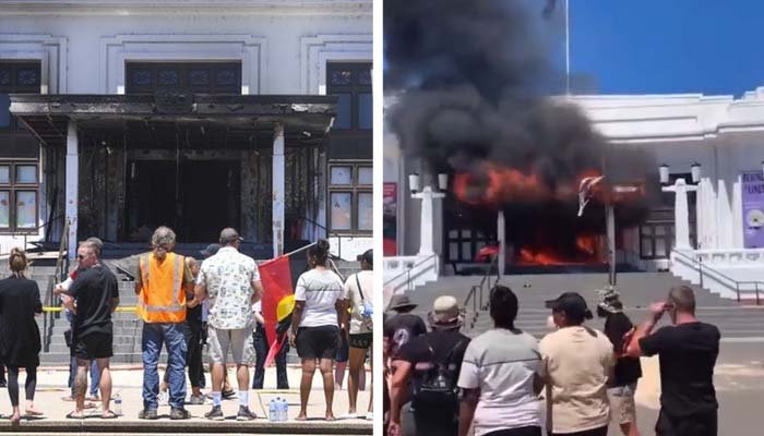 Australia Building Fire