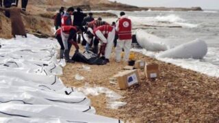 Immigrants Bodies Libya