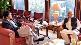 Imran Khan and Mahmood Khan