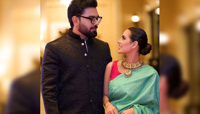 Iqra Aziz and Yasir Hussain