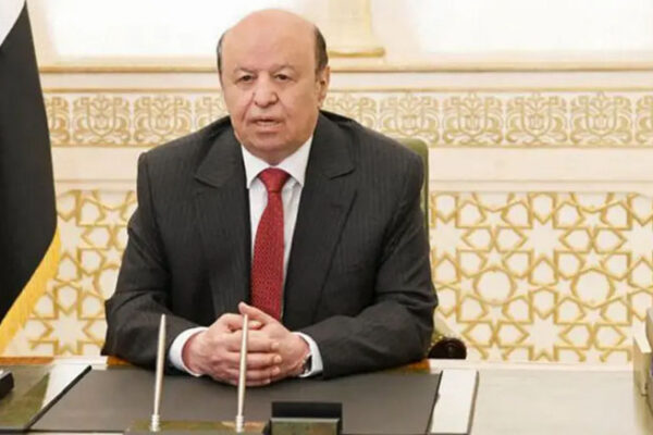 تمام حل طلب مسائل کے حل کے لیے سعودی عرب کے موقف کے ساتھ ہیں: یمنی صدر