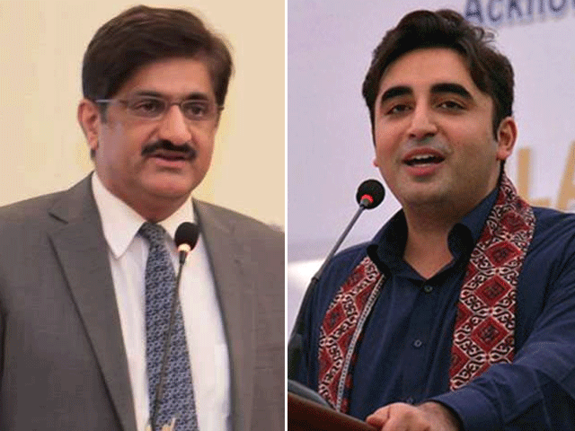 Murad Ali Shah and Bilawal Bhutto