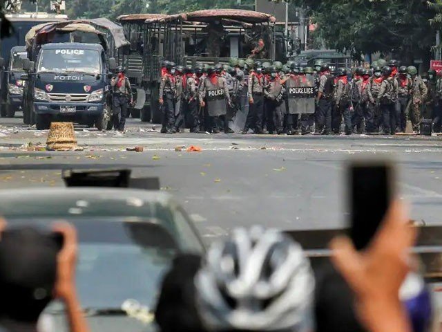 Myanmar Protesters