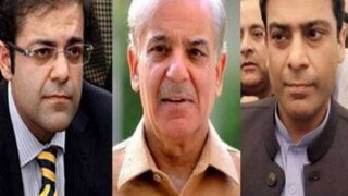 Shahbaz Sharif and Hamza Shahbaz
