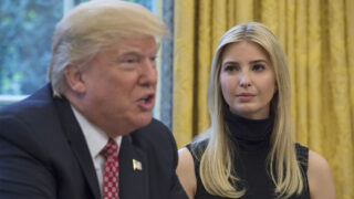 Ivanka Trump and Donald Trump