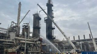 Kuwait Oil Refinery Fire
