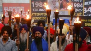 Sikhs Protest