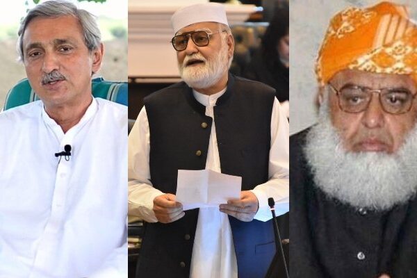 اکرم خان درانی کی مولانا فضل الرحمان اور جہانگیر ترین کے درمیان ملاقات کی تردید