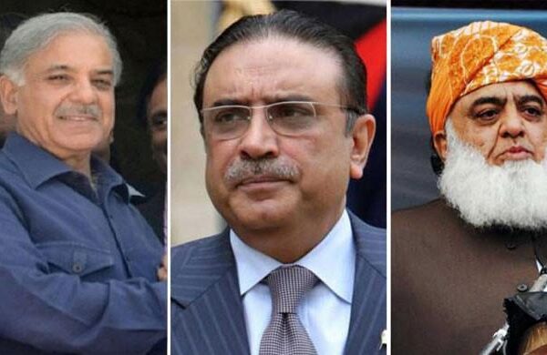 فضل الرحمان اور زرداری کی اپوزیشن لیڈر شہباز شریف کی رہائش گاہ پر بیٹھک