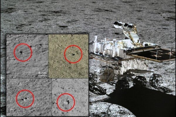چاند پر شیشے کی پراسرار گولیاں دریافت