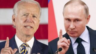 Joe Biden and President Putin
