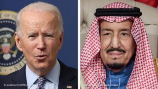 Joe Biden and Salman ibn Abd al-Aziz
