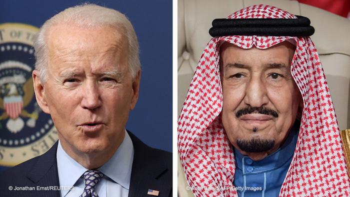 Joe Biden and Salman ibn Abd al-Aziz