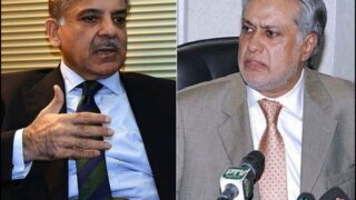 Shahbaz Sharif and Ishaq Dar