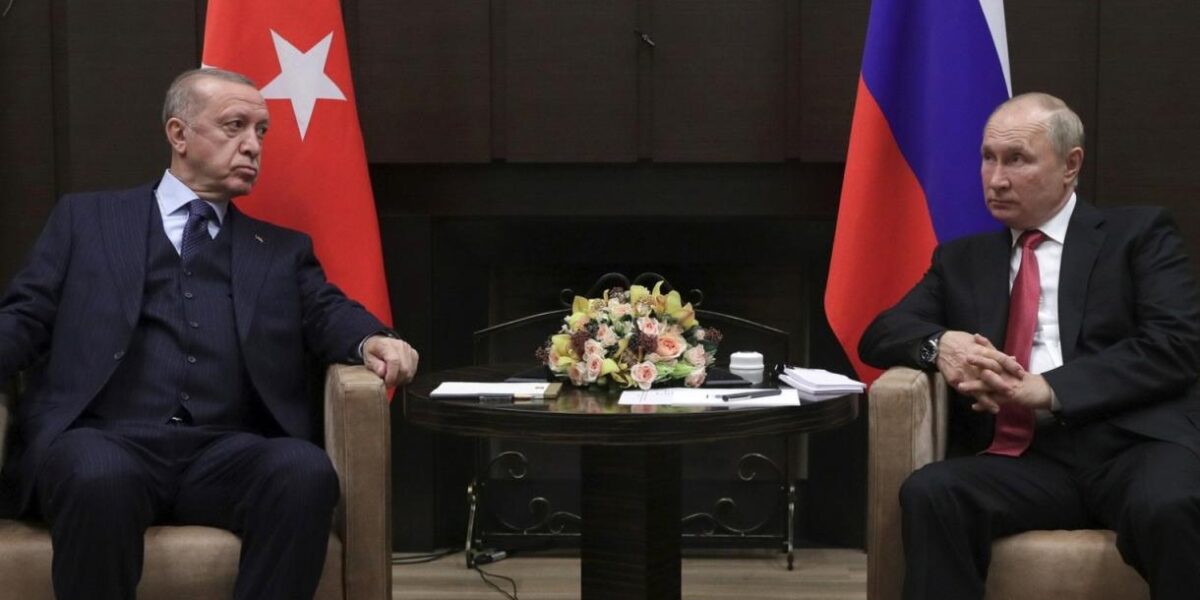 Tayyip Erdoan and President Putin