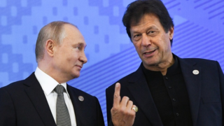 Vladimir Putin and Imran Khan
