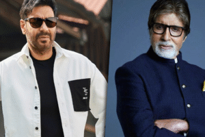 Ajay Devgn and Amitabh Bachchan
