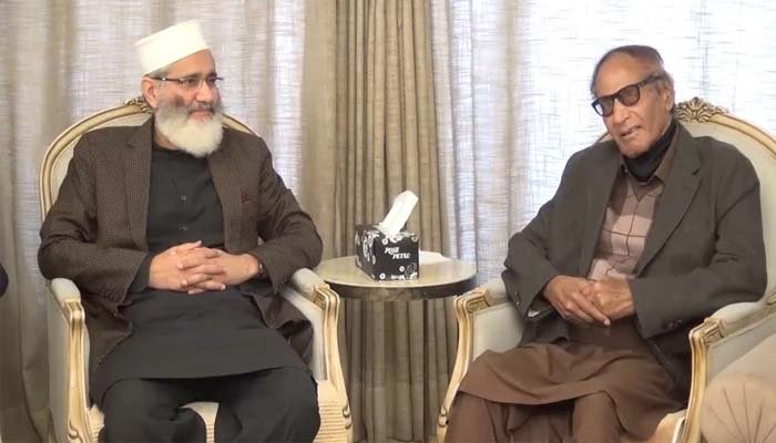 Chaudhry Shujaat and Sirajul Haq