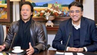 Imran Khan and Asad Umar