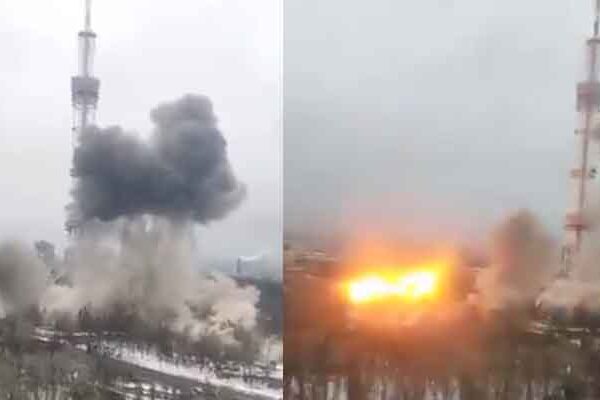 روس کی یوکرین میں بمباری جاری، مرکزی ٹی وی کی عمارت پر حملے میں 5 افراد ہلاک