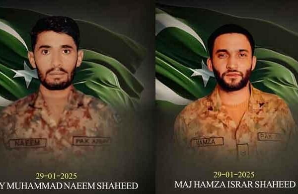میر علی میں آپریشن: 6 خوارج ہلاک، میجر سمیت دو جوان شہید