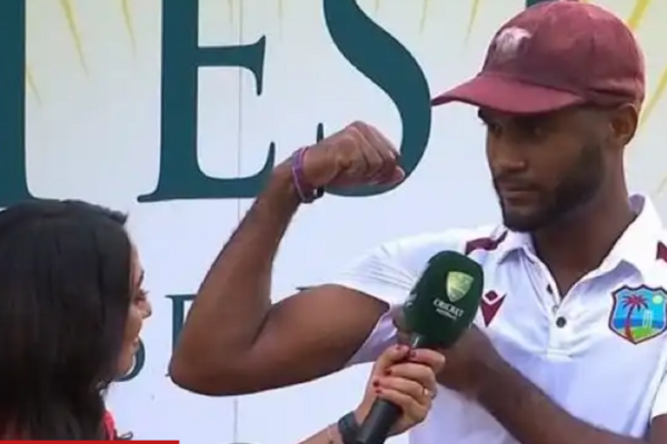 ویسٹ انڈیز کے کپتان کریگ بریتھوٹ کے ’بائیسیپ‘ پاکستان کے لیے بھی کافی ثابت ہوئے