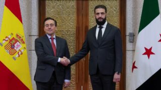 **ہسپانوی وزیر خارجہ نے شام کے نئے قیادت کے سامنے&hellip;