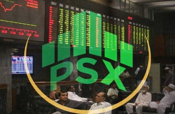 پاکستان اسٹاک ایکسچینج میں کاروبار کا مثبت رجحان، 100 انڈیکس میں 577 پوائنٹس کا اضافہ
