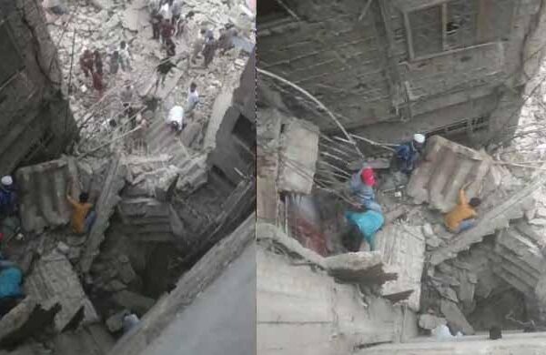 لیاری میں 5 منزلہ عمارت گرنے سے 4 افراد جاں بحق