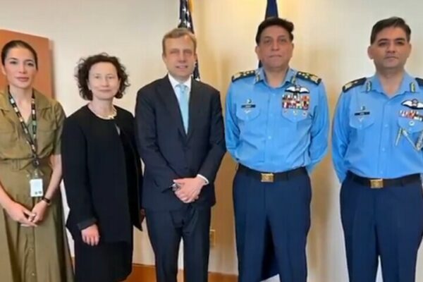 پاک فضائیہ کے سربراہ کا اہم امریکی دورہ، اعلیٰ عسکری و سیاسی قیادت سے ملاقات