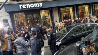 Two Feminist Activists Arrested After Disrupting Nicolas Sarkozy Book Signing in Paris