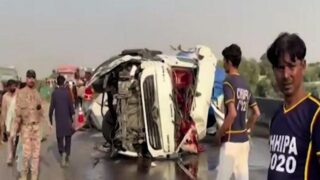 M9 Motorway Crash Death Toll Rises to 14, 12 from Same Family