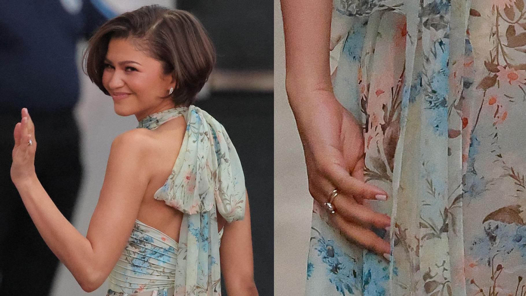 Zendaya Laughs Off AI-Generated Wedding Rumors on Kimmel