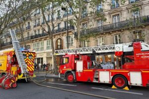 Paris Fire: 50 Firefighters Battle Blaze in 3rd Arrondissement