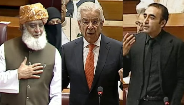 Bilawal, Fazl Slam Defence Minister Over Rawalakot Remarks