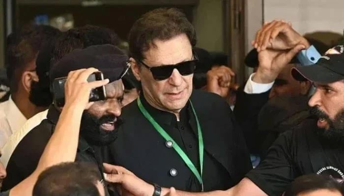 Imran Khan Receives Fifth Eye Injection at Pims