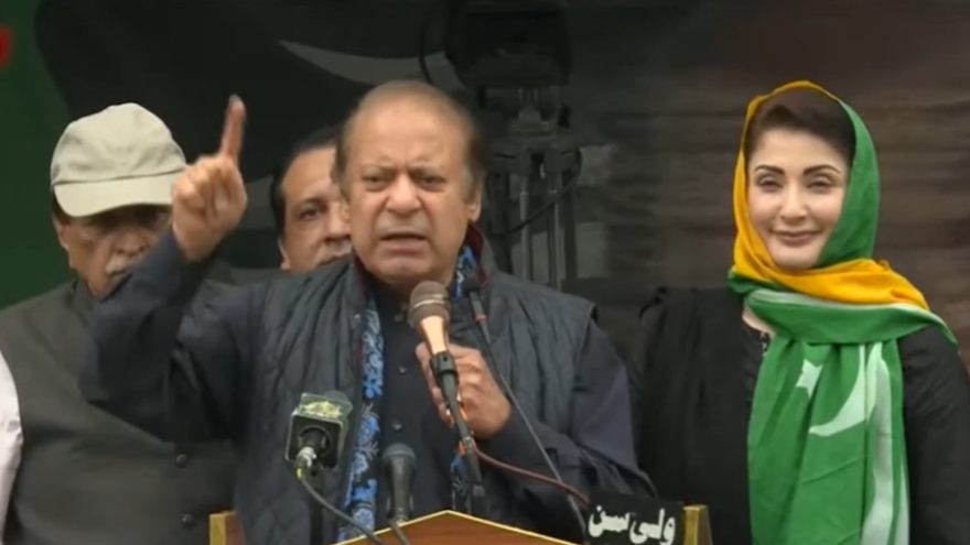 Nawaz Sharif Launches AJK Campaign with Joke About PM Post