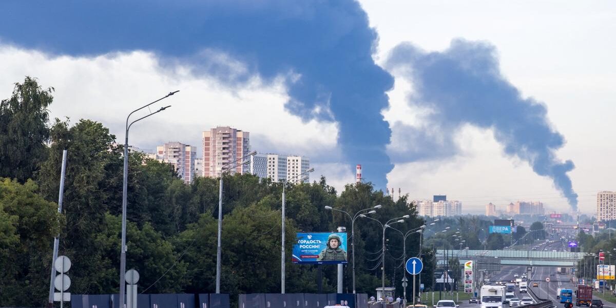 Moscow Hit by 600 Drones in Overnight Assault
