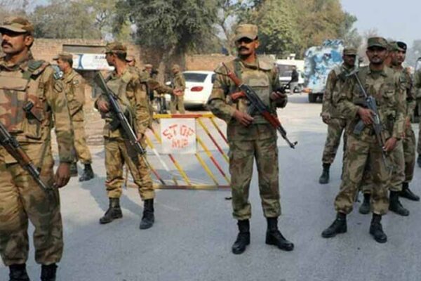راولپنڈی میں امن و امان کی صورتحال برقرار رکھنے کے لیے پاک فوج کی تعیناتی منظور