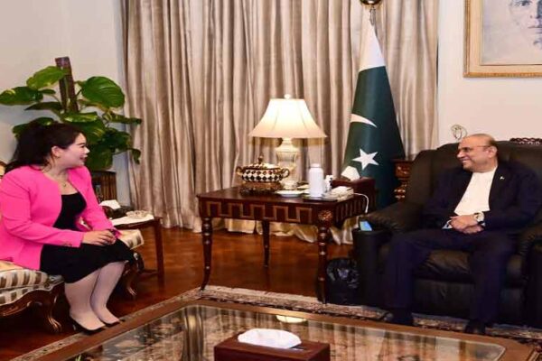 صدر زرداری کا پاکستان اور چین کے درمیان اقتصادی و تجارتی تعلقات مزید مضبوط بنانے پر زور