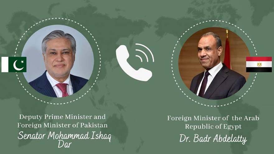 Pakistan, Egypt Vow to Deepen Bilateral Cooperation